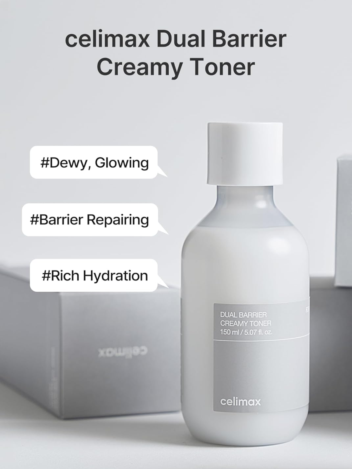 Celimax Dual Barrier Creamy Toner 150ml-2