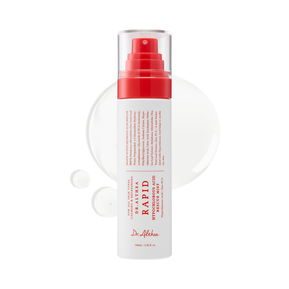 Dr.Althea Rapid Hypochlorous Acid Rescue Mist 100ml-1