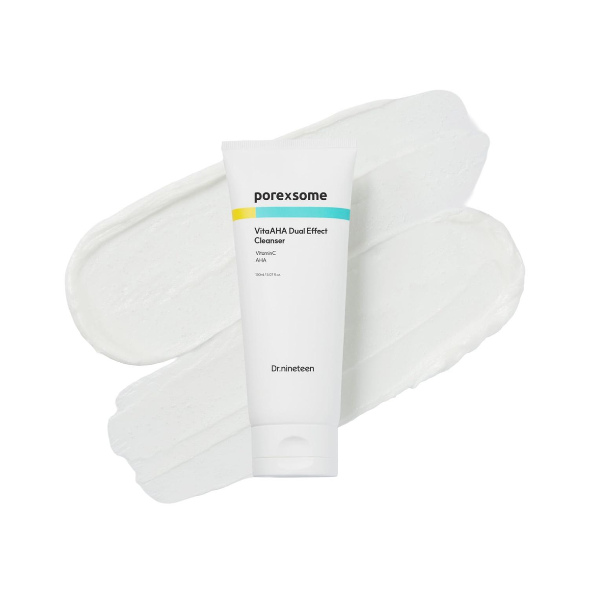Dr.nineteen PoreXsome VitaAHA Dual Effect Cleanser 150ml-1