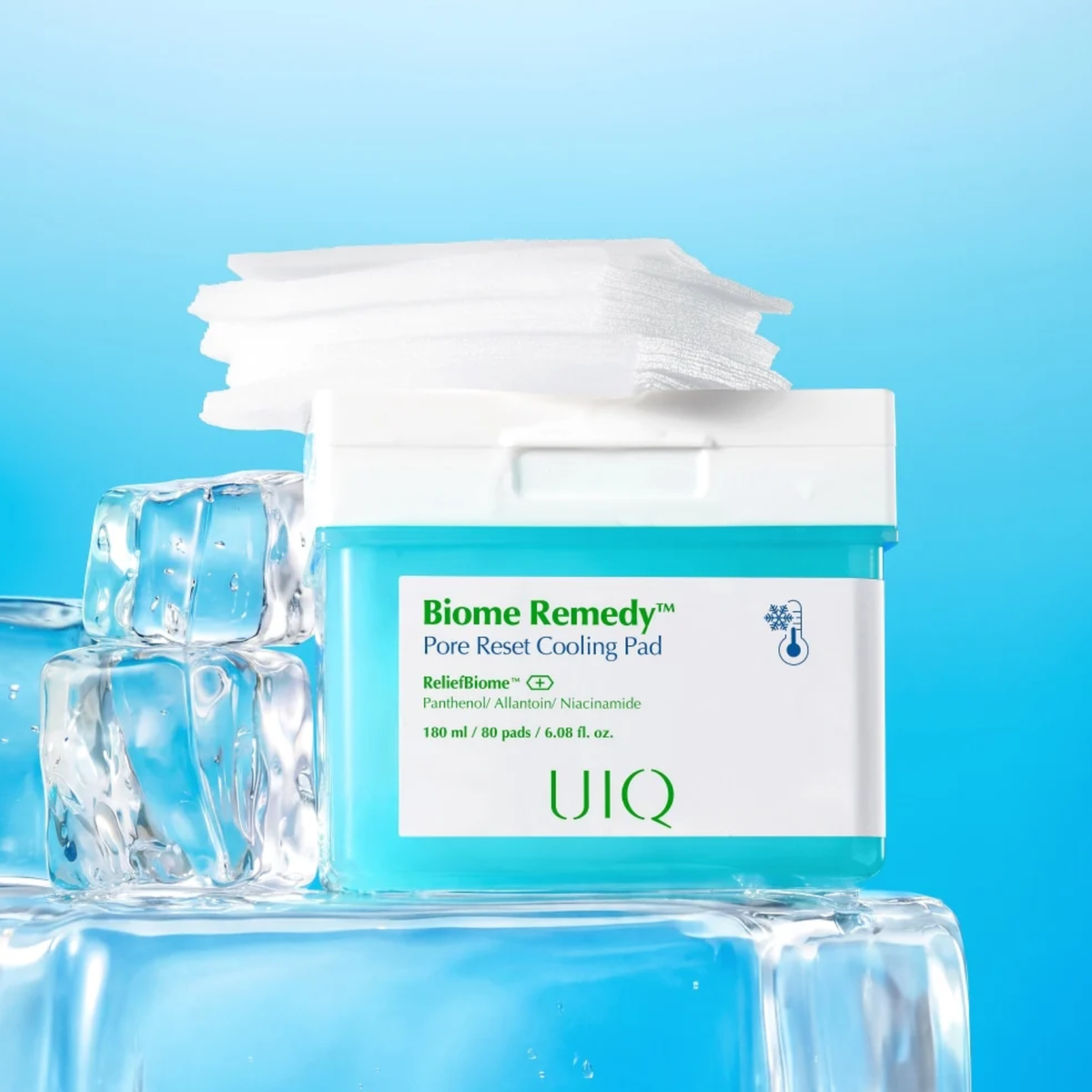 UIQ Biome Remedy™ Pore Reset Cooling Pad 80 pads-4