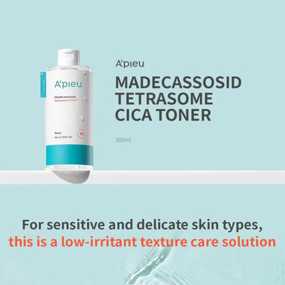 APIEU Madecassoside Tetrasome Cica Toner 300 ml