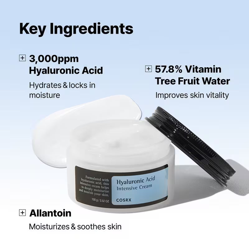 COSRX Hyaluronic Hydra Intensive Cream 100ml Lakinza K-beauty