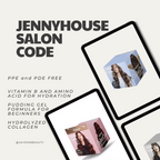 Coloration capillaire Jennyhouse Salon Code Glam 70 ml x 2