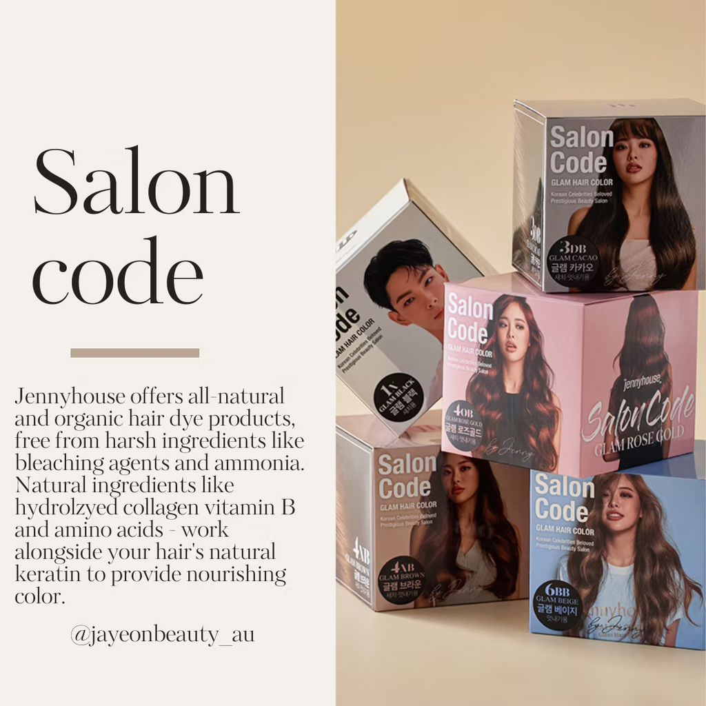 Coloration capillaire Jennyhouse Salon Code Glam 70 ml x 2