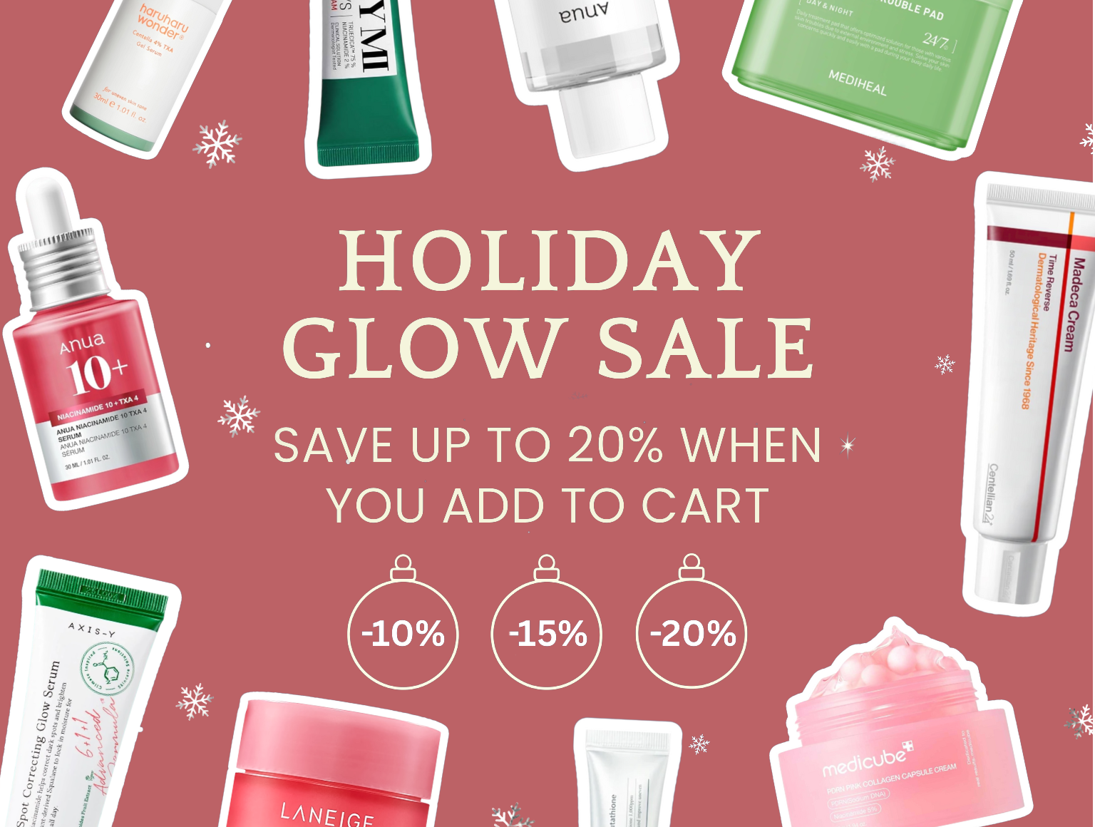Korean skincare and makeup biggest sale in Canada