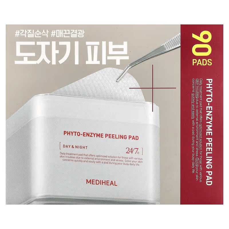 Mediheal Phyto-enzyme Peeling Pad 200ml / 90pads Lakinza K-beauty