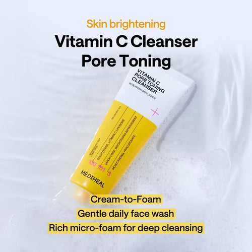 Nettoyant à la vitamine C Mediheal - Tonifiant pour les pores 120 ml