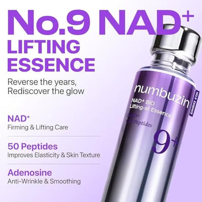 Numbuzin No.9 NAD+ PDRN Lifting & Glowing Set For Mature Skin