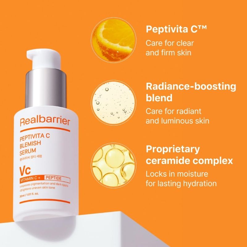 Sérum anti-imperfections Real Barrier Peptivita C 30 ml