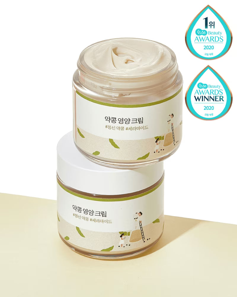 Round Lab Soybean Nourishing Cream 80ml Lakinza K-beauty