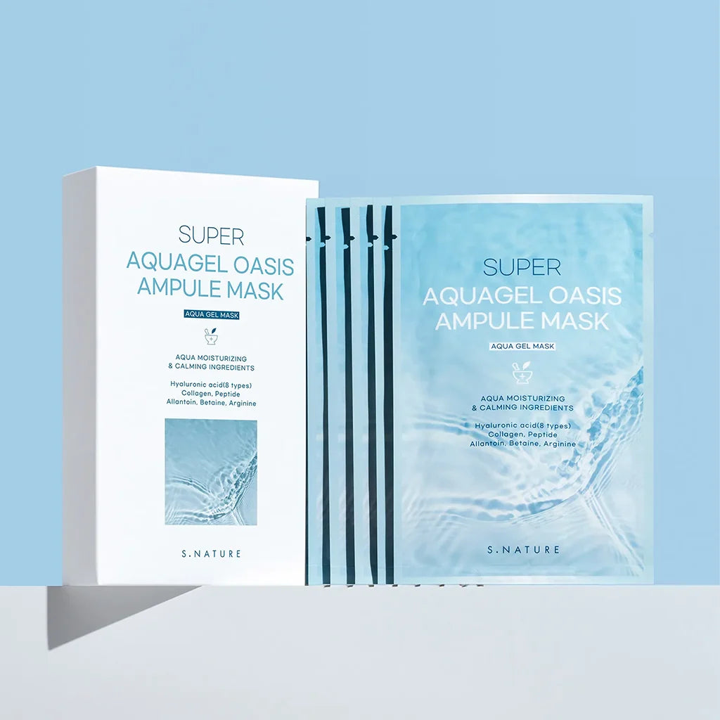 S.Nature Super Aquagel Oasis Ampule Mask