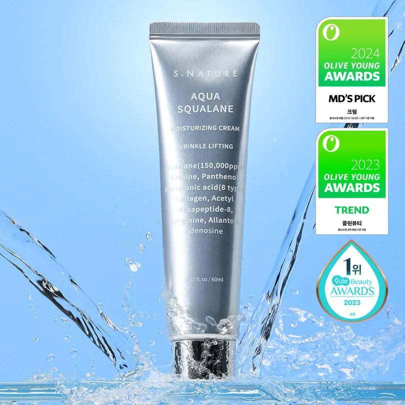 S.Nature Aqua Squalane Moisturizing Cream 60ml