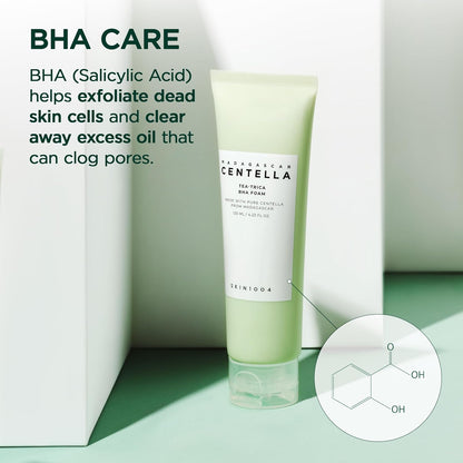 SKIN1004 Madagascar Centella Tea-Trica BHA Foam 125ml