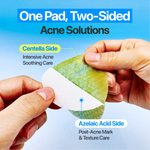 numbuzin Zero Blemish Azela Cica Balancing Dual Pads 210ml / 60pads-2