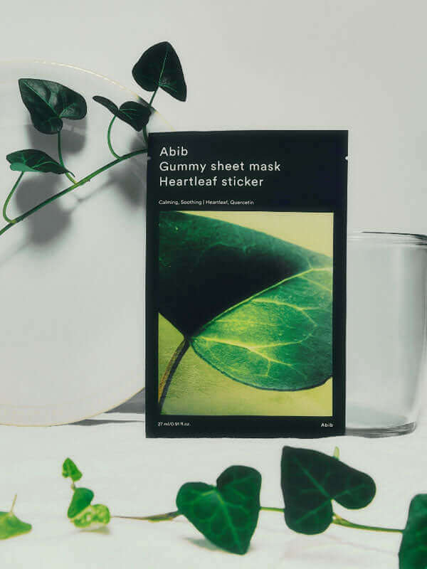Abib Gummy Sheet Mask Heartleaf Sticker 27ml Lakinza K-beauty