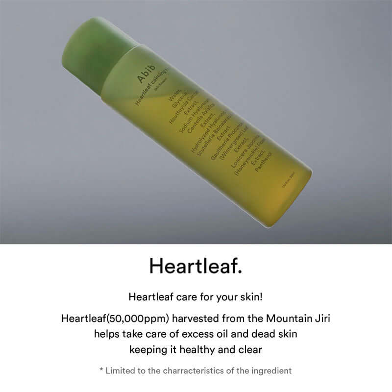 Abib Heartleaf Calming Toner Skin Booster 200ml Lakinza K-beauty