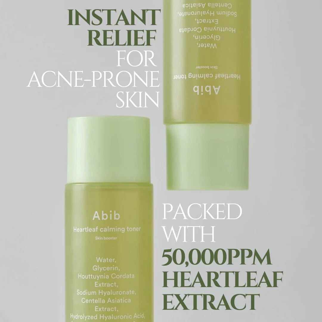 Abib Heartleaf Calming Toner Skin Booster 200ml Lakinza K-beauty