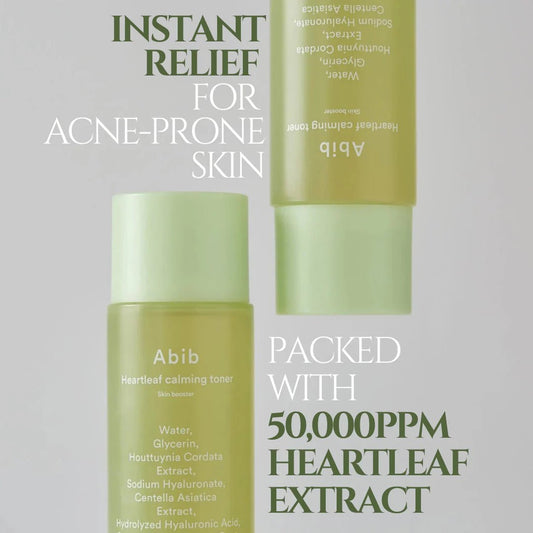 Abib Heartleaf Calming Toner Skin Booster 200ml | Lakinza K - beauty Canada
