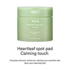 Abib Heartleaf Spot Pad Calming Touch 150ml / 80pads
