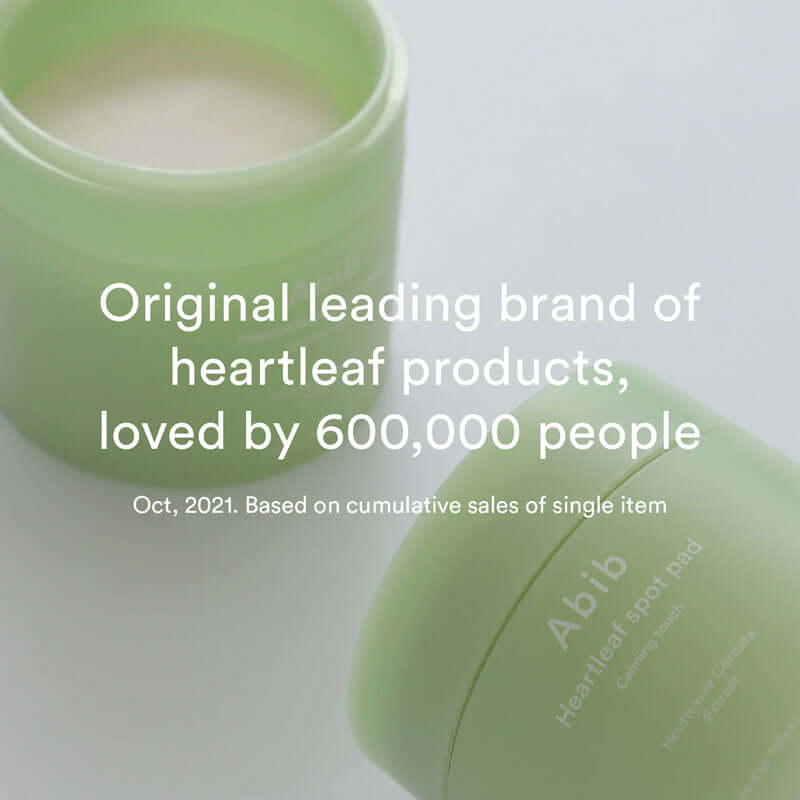 Abib Heartleaf Spot Pad Calming Touch 150ml / 80pads Lakinza K-beauty