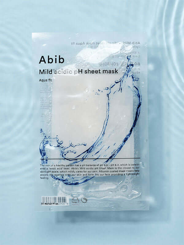 Abib Mild Acidic pH Sheet Mask Aqua Fit 30ml Lakinza K-beauty