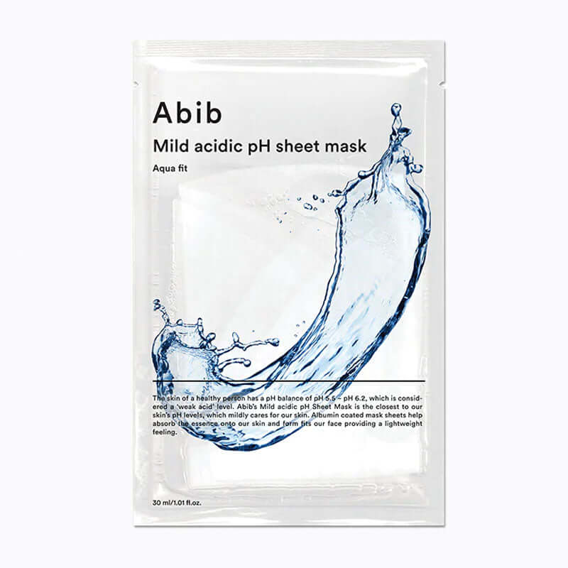 Abib Mild Acidic pH Sheet Mask Aqua Fit 30ml Lakinza K-beauty