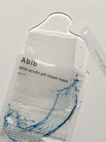 Abib Mild Acidic pH Sheet Mask Aqua Fit 30ml Lakinza K-beauty