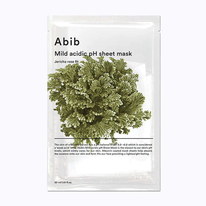 Abib Mild Acidic pH Sheet Mask Jericho Rose 30ml Lakinza K-beauty