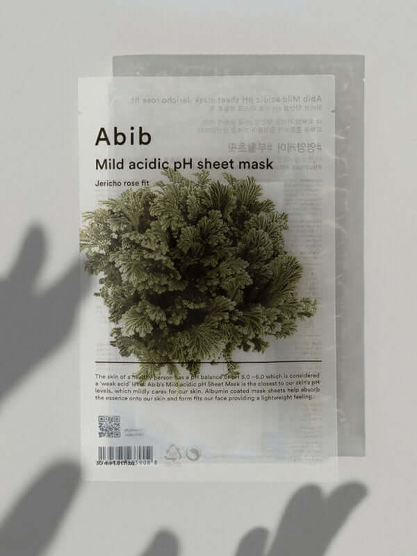 Abib Mild Acidic pH Sheet Mask Jericho Rose 30ml Lakinza K-beauty