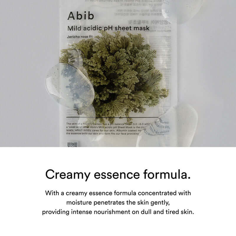 Abib Mild Acidic pH Sheet Mask Jericho Rose 30ml Lakinza K-beauty