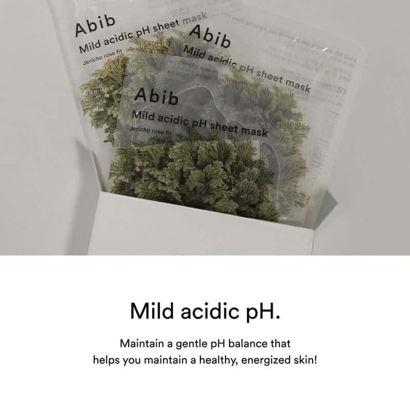 Abib Mild Acidic pH Sheet Mask Jericho Rose 30ml Lakinza K-beauty