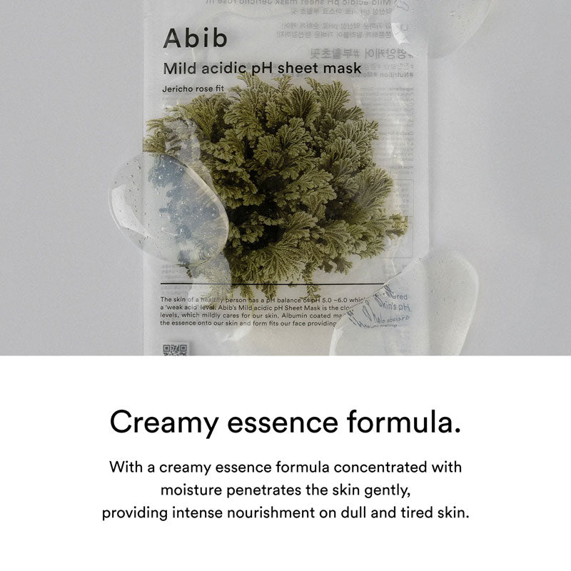 Abib Mild Acidic pH Sheet Mask Jericho Rose 30ml Lakinza K-beauty