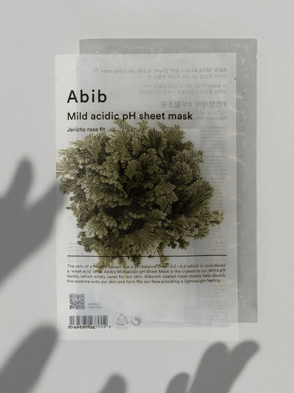 Abib Mild Acidic pH Sheet Mask Jericho Rose 30ml Lakinza K-beauty