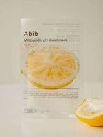 Abib Mild Acidic pH Sheet Mask Yuja Fit 30ml Lakinza K-beauty