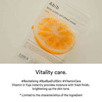 Abib Mild Acidic pH Sheet Mask Yuja Fit 30ml Lakinza K-beauty