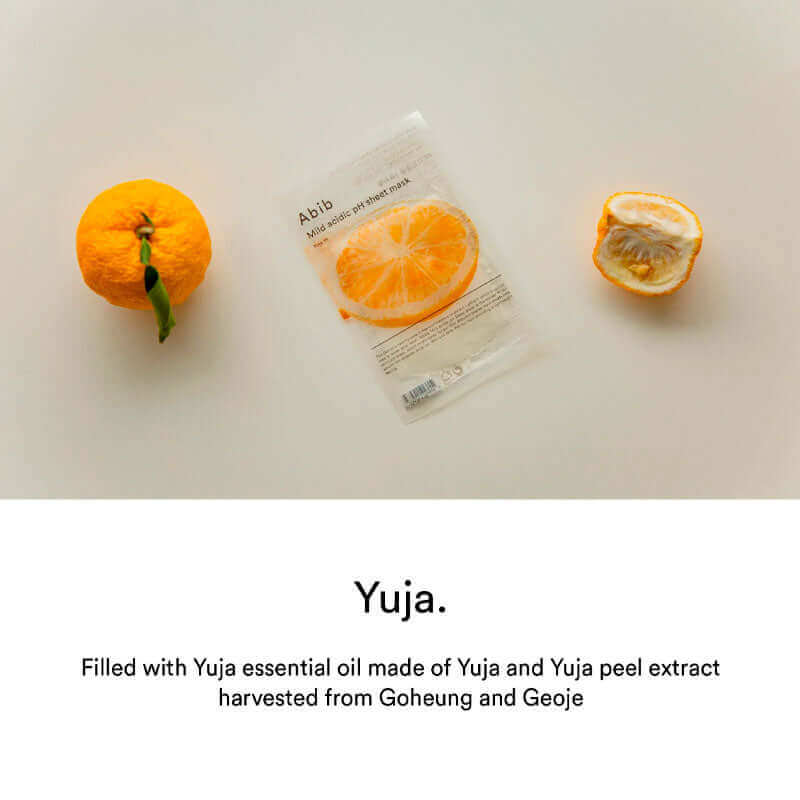 Abib Mild Acidic pH Sheet Mask Yuja Fit 30ml Lakinza K-beauty