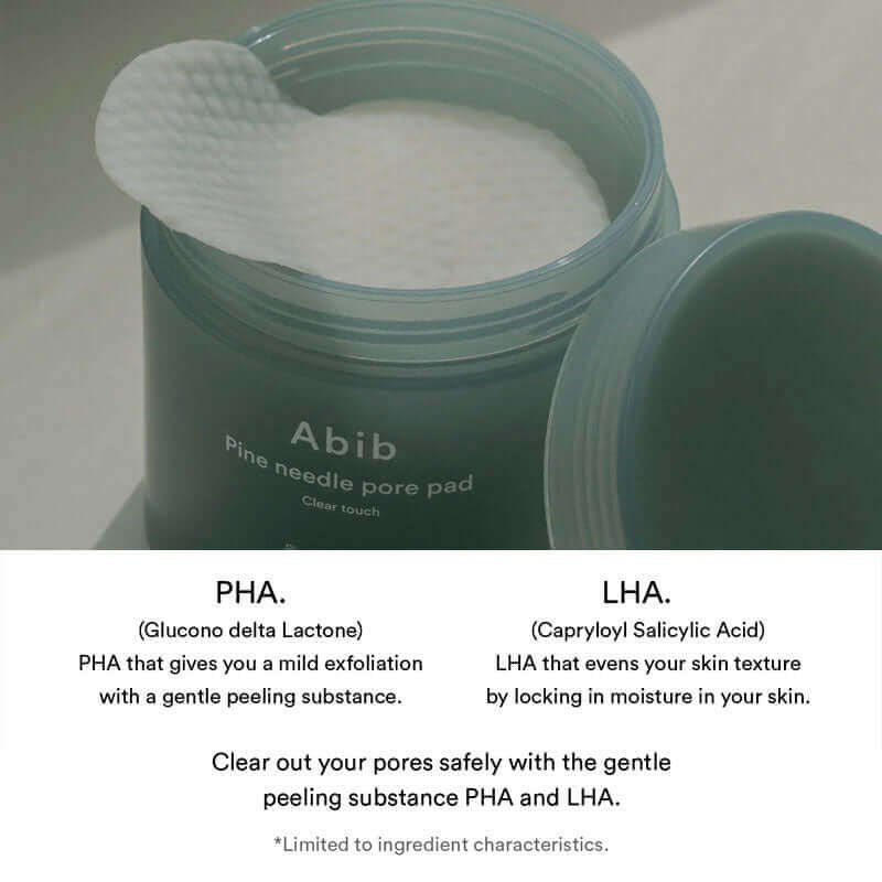 Abib Pine Needle Pore Pad Clear Touch 145ml / 60pads Lakinza K-beauty