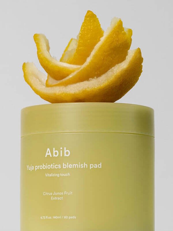 Abib Yuja Probiotics Blemish Pad Vitalizing Touch 140ml / 60pads Lakinza K-beauty