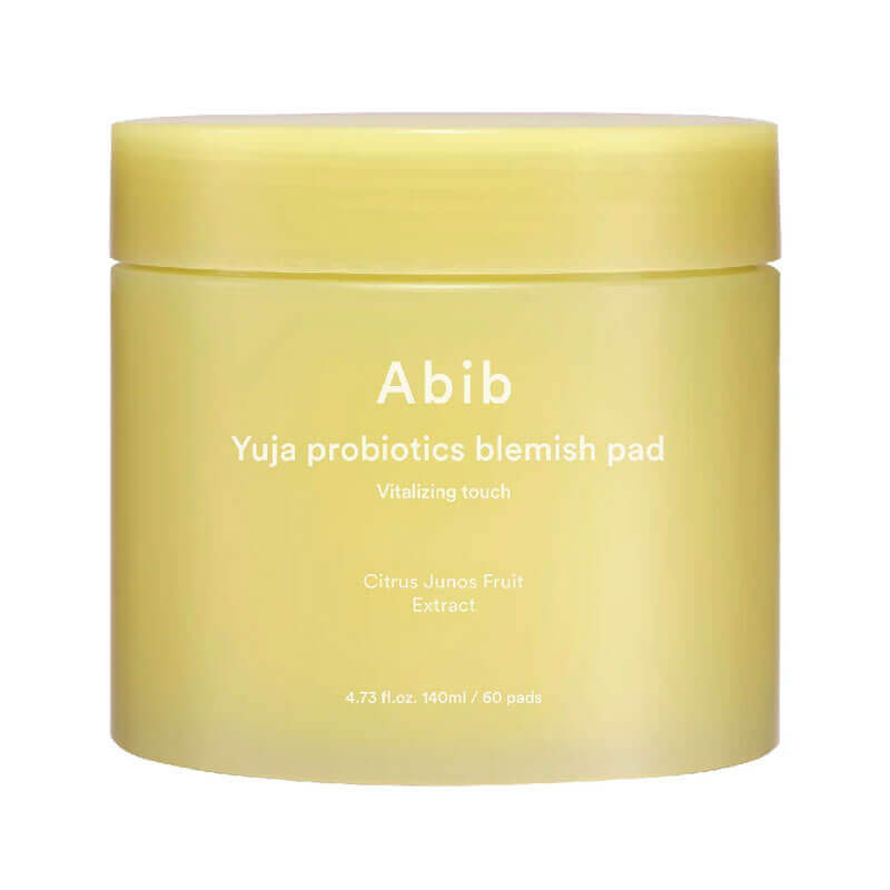 Abib Yuja Probiotics Blemish Pad Vitalizing Touch 140ml / 60pads Lakinza K-beauty