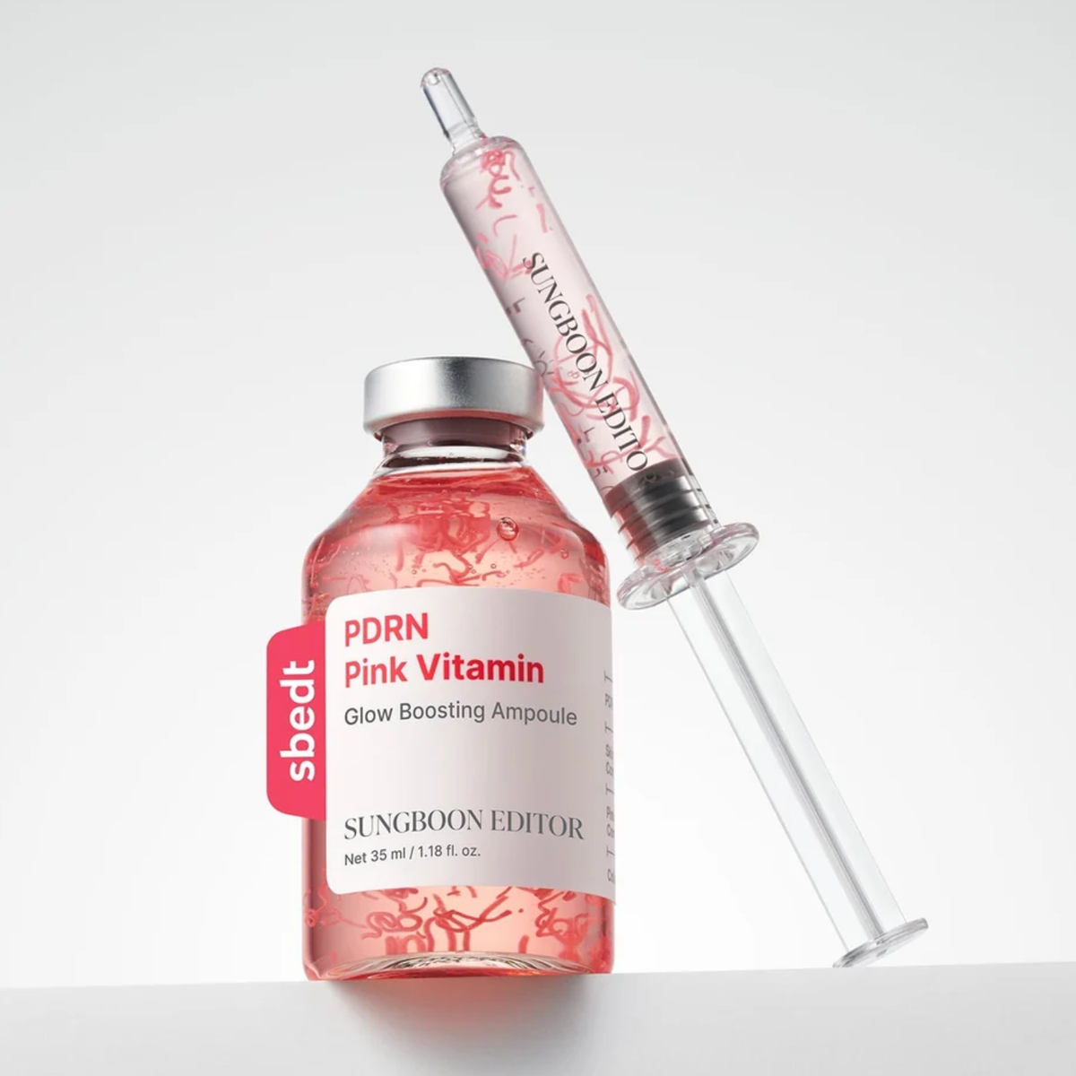 Sungboon Editor PDRN Pink Vitamin Glow Boosting Ampoule 40ml-2