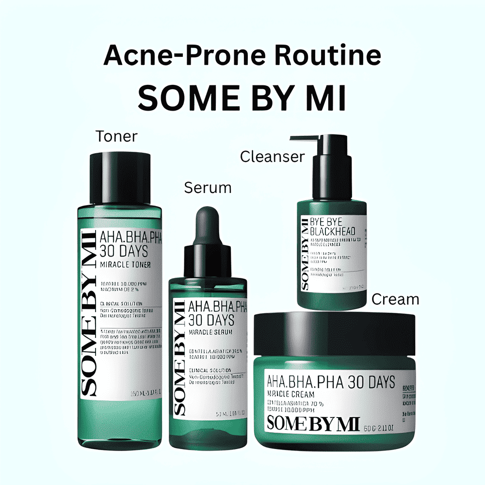 SOME BY MI Acne-Prone Skin Ultimate Skincare Routine Lakinza K-beauty