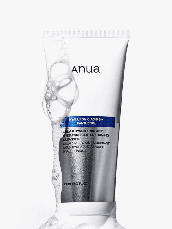 Anua 8 Hyaluronic Acid Hydrating Gentle Foaming Cleanser 150ml Lakinza K-beauty