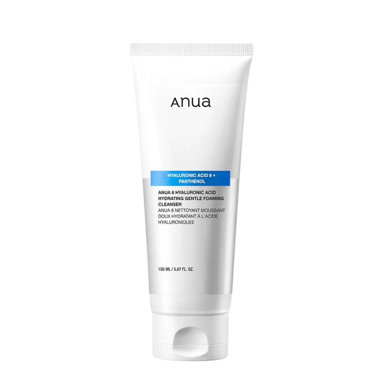 Anua 8 Hyaluronic Acid Hydrating Gentle Foaming Cleanser 150ml Lakinza K-beauty