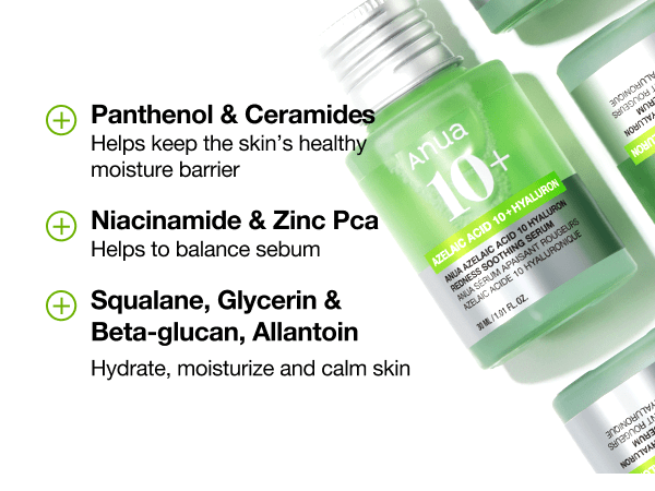 Anua Azelaic Acid 10 Hyaluron Redness Soothing Serum 30ml Lakinza K-beauty