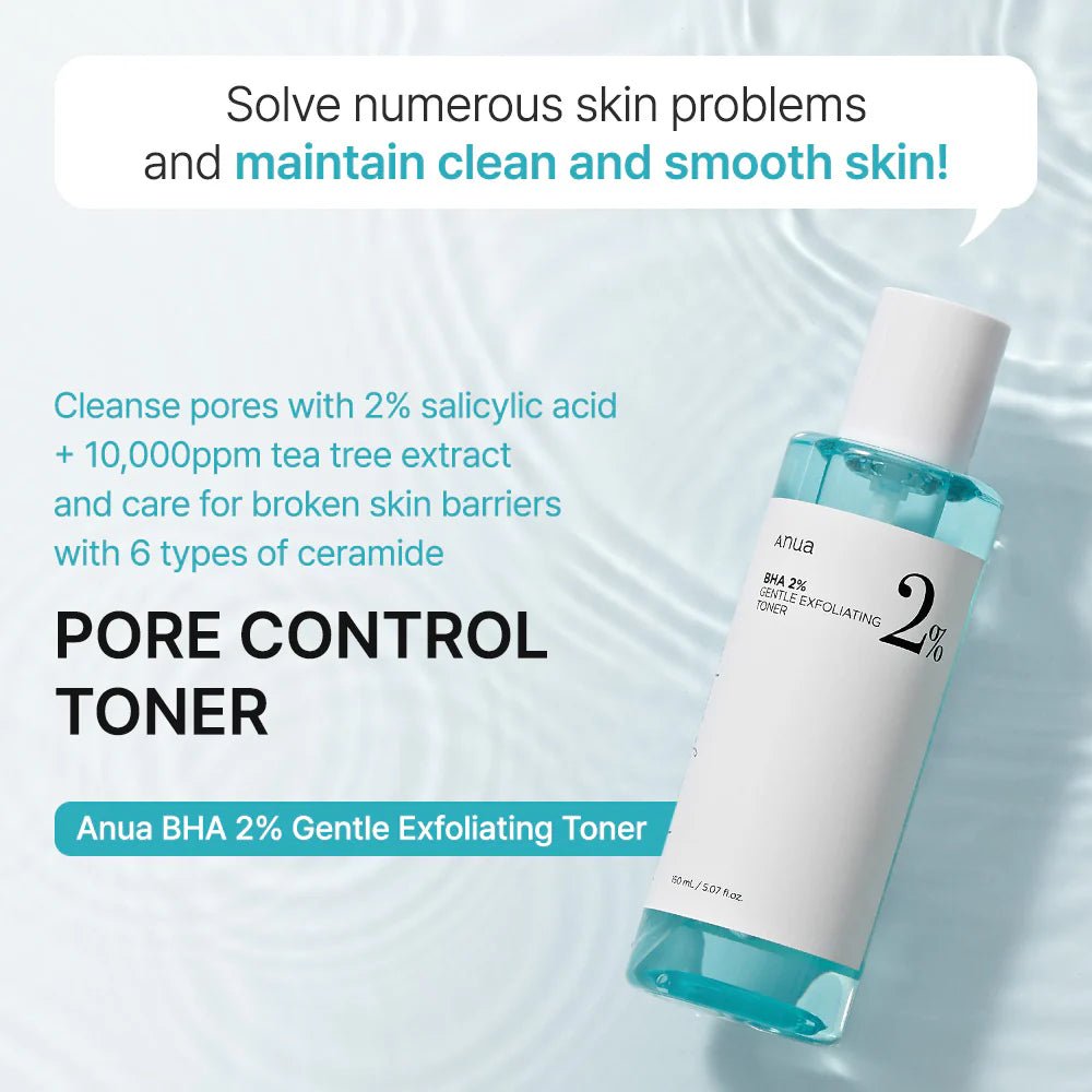 Anua BHA 2% Gentle Exfoliating Toner 150ml Lakinza K-beauty