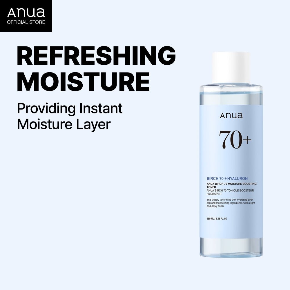 Anua Birch Moisture Boosting Face Toner 250ml Lakinza K-beauty