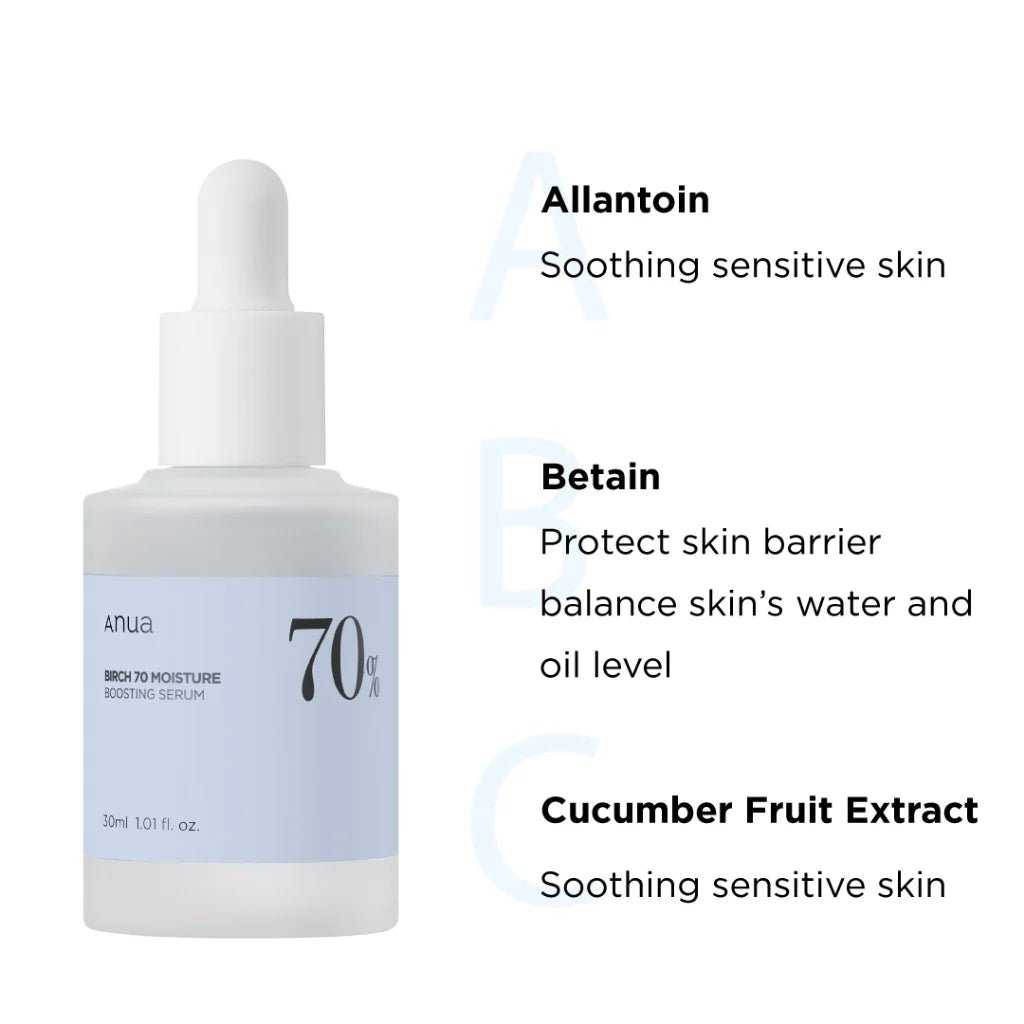 Anua Birch Moisture Boosting Serum 30ml K - beauty Canada