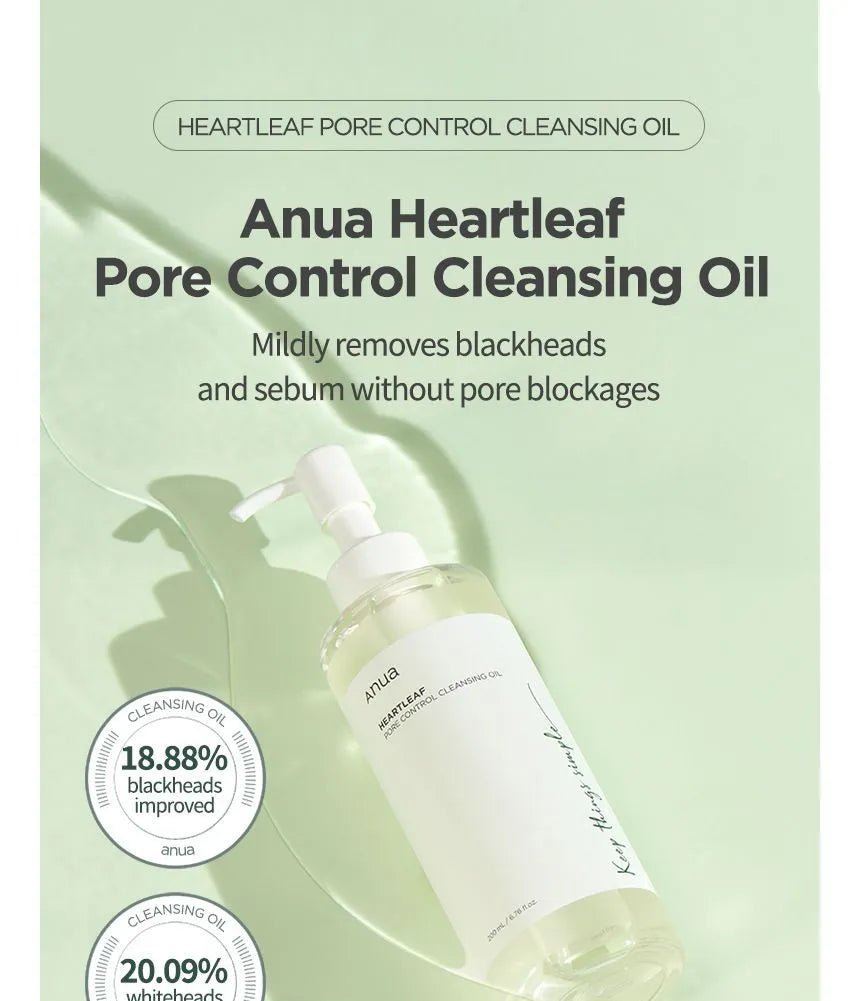 Anua Deep Pore Double cleansing Duo Lakinza K-beauty