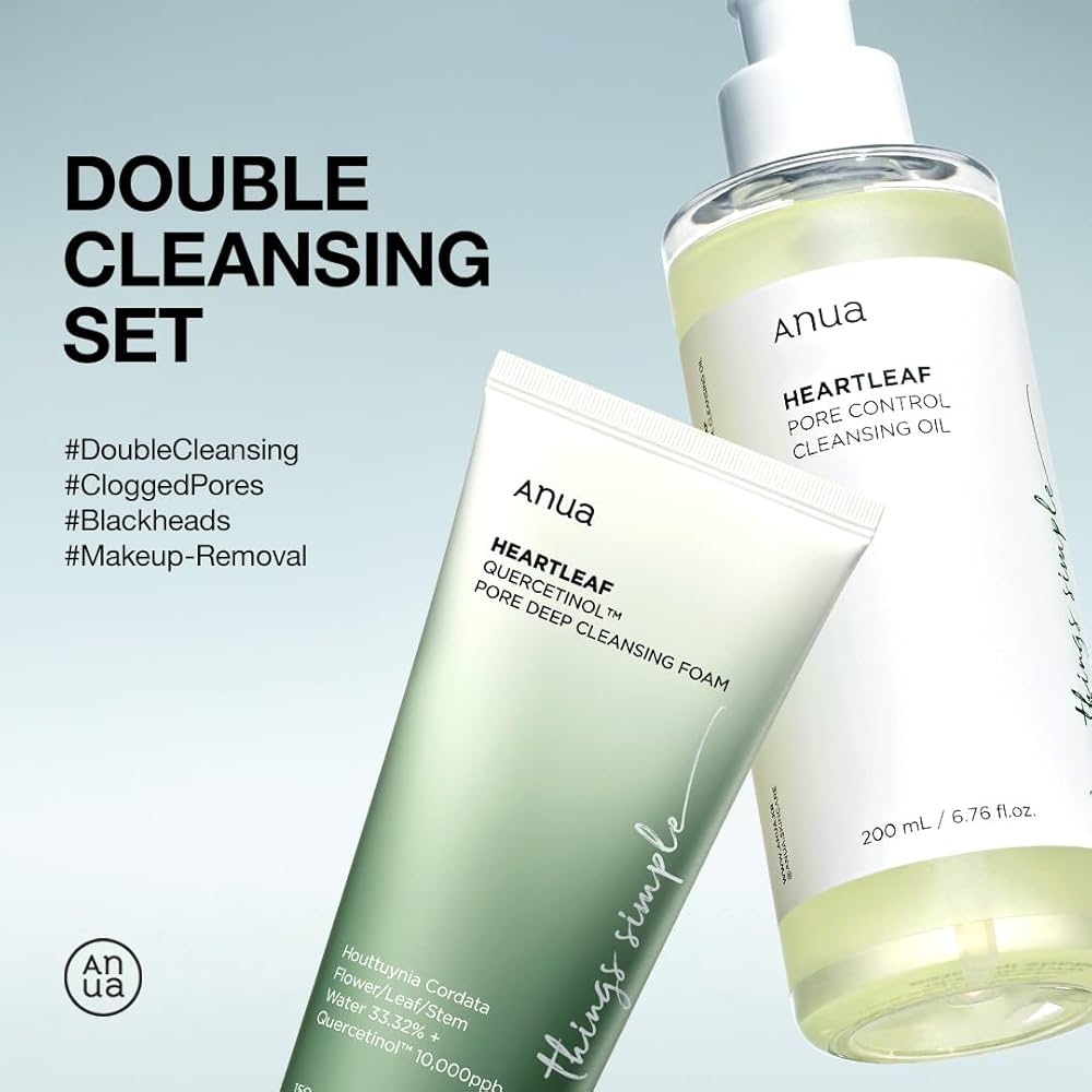 Anua Deep Pore Double cleansing Duo