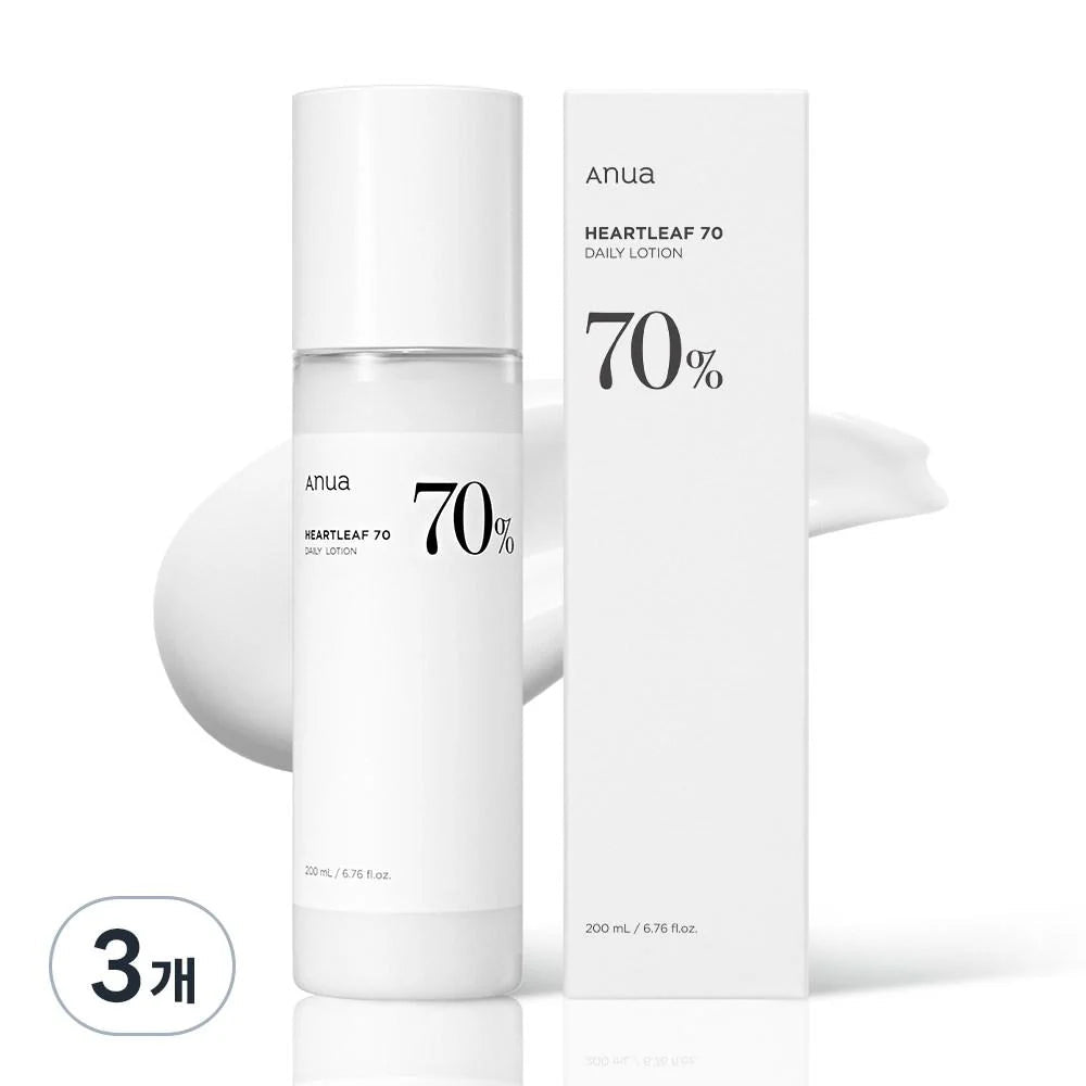Anua Heartleaf 70% Daily Lotion 200ml Lakinza K-beauty